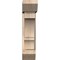 Ekena Millwork Balboa Slat Smooth Bracket w/ Offset Brace, Douglas Fir, 7 1/2"W x 24"D x 32"H BKT0806X24X32BOA06SDF - alternate 2